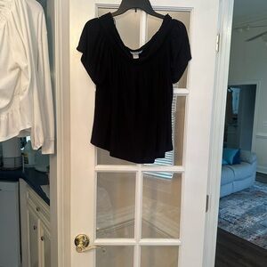 Elegant Black Women's Top